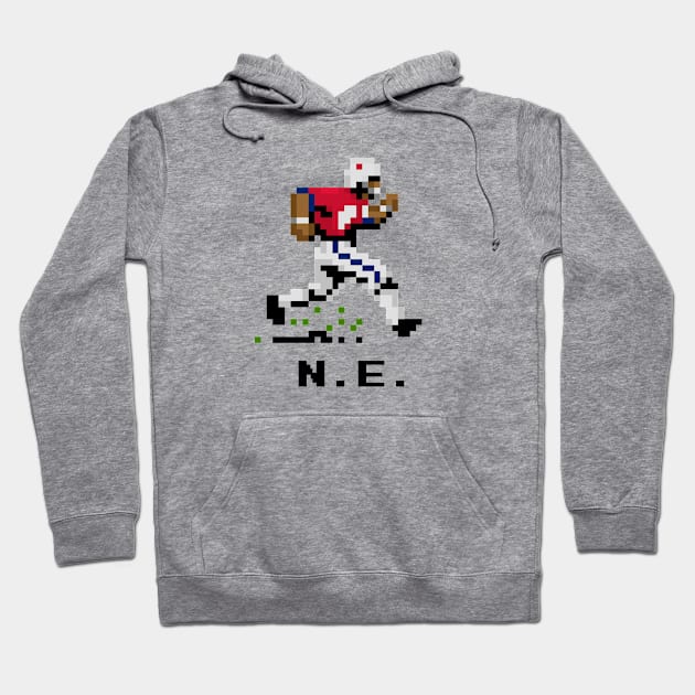 16-Bit Football - New England Hoodie by The Pixel League